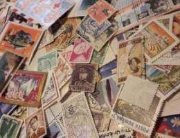 1000 world old stamps