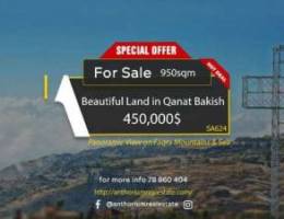 STUNNING Land in Qanat Bakish with PANORAM...