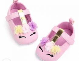 Toddler Baby Girls Flower Unicorn Shoes