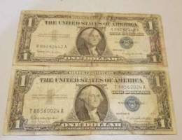 1 dollar 1957