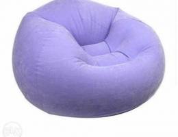 intex inflatable purple and orange (barely...