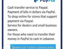 PayPal services only in Lebanon