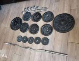 Weights/bench/axes