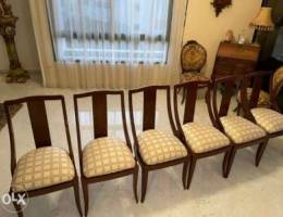 Dining Chairs (6 Chairs)