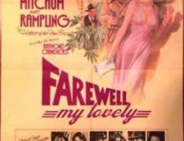 vintage original movie poster farewell my ...