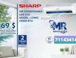 Air conditioners Sharp 24000