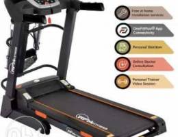 3Hp treadmill brand new in box with one ye...