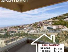 Sea view apartment in Blat, 108 SQM. REF#B...