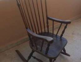 antique rocking chair