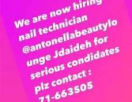 nail technician