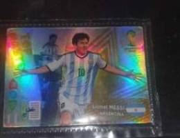 Messi world cup panini Top master rare car...