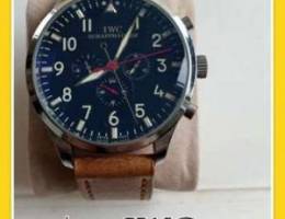 IWC Leather Watch Automatic copy original