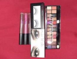 Palette + lashes+ (3 gloss) huda beauty or...