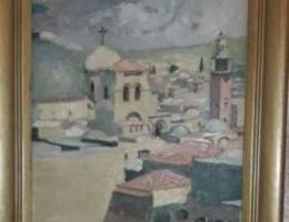 Saliba douaihy painting