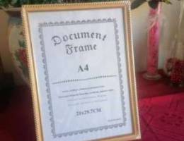 Document or photo frame A4 - Cadre