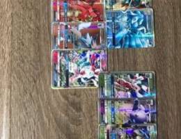 9 Pokemon GX cards