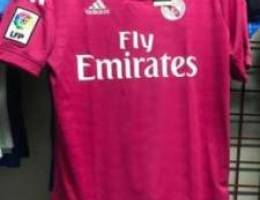 Adidas Real Madrid away jersey fuschia pin...