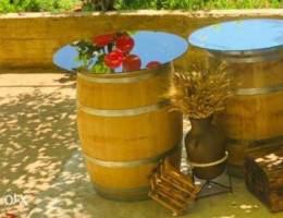 Ø¨Ø±Ø§Ù…ÙŠÙ„ Ù†Ø¨ÙŠØ° Wine barrels