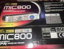 Mic 800 preamp