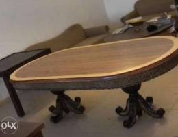 hand made wood tables