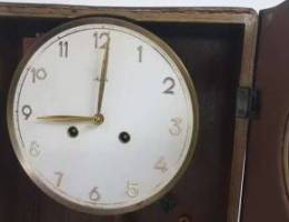 French Old wall clock manthe