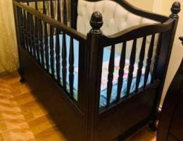 Baby bed from 0 to 5 years