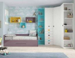 Kids bedroom 4 colors