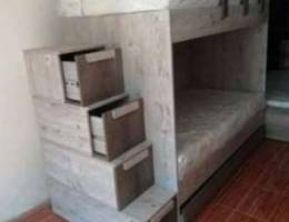 Bunk bed suitable for 3 Ø³Ø±ÙŠØ± Ø·Ø§Ø¨Ù‚ÙŠÙ† ØµØ§Ù„Ø­ Ù„...