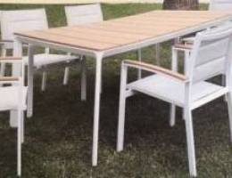 Outdoor Aluminum Dinning Table - Ø·Ø§ÙˆÙ„Ø© Ø³ÙØ±...