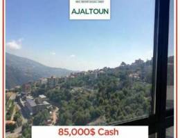 CATCHY 85,000$!!Cash!!Ajaltoun!!