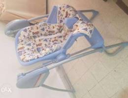 Swing and high chair