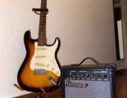 Electric Guitar + amplifier