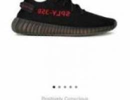 yeezy 350 bred tags on with receipt