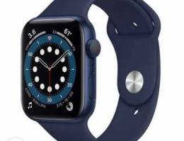 Apple watch series 6 44mm blk blue 425$