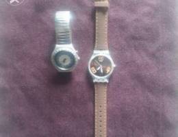 2 Swatch watches(working)