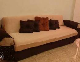 New handmade sofa bed with box with very b...