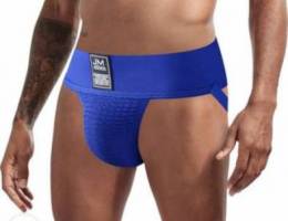 blue jockstrap men M/L