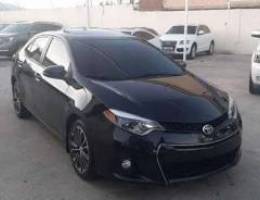 Toyota corolla S 2014