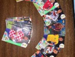 World cup PANINI cards (30 total)