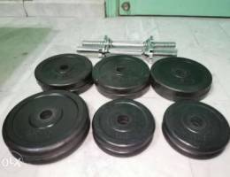 Dumbbells (Adjustable weights)