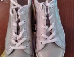 Silver shoes size 39