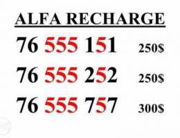 New 76 Alfa Recharge