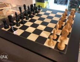 Black chess set 50cm