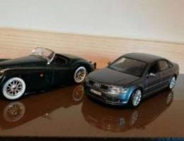 Diecast burago jaguar and audi 1/24 230 al...