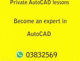 Private AutoCAD lessons