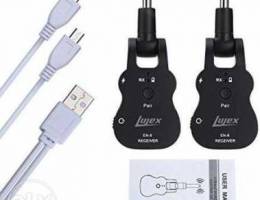 Lujex Guitar Transmitter, 2.4G Wireless Bl...