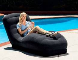 Intex Mega Lounge, Black, 86 cm x 1.70 m x...