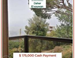 Apartment in Daher El Sawan for sale !!