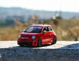 Abarth 500 model 2012 scale: 1/24 (Burago)