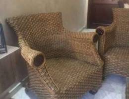 Rattan salon / like new / high quality